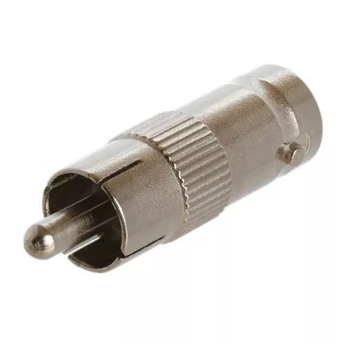 100pcs BNC Female to RCA Male Connector Coupler Coaxial Cable Adapter (image for) 100pcs BNC Female to RCA Male Connector Coupler Coaxial Cable Adapter